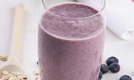 Smoothie aux bleuets
