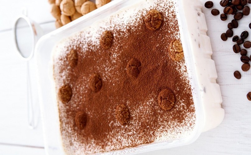 Recette de la crème glacée au tiramisu à la sorbetière